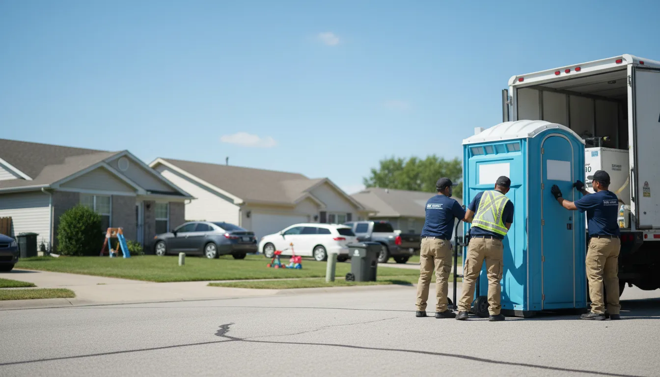 Standard Porta Potty Rentals in Westphalia, IN near me